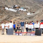 La Universidad Maria Auxiliadora UMA junto con Beyond the Light llevaron energía solar a 18 viviendas que carecen de fluido eléctrico