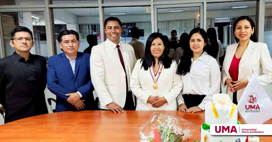 Decana Nacional del Colegio de Nutricionistas del Perú realiza visita académica a la Universidad María Auxiliadora – UMA
