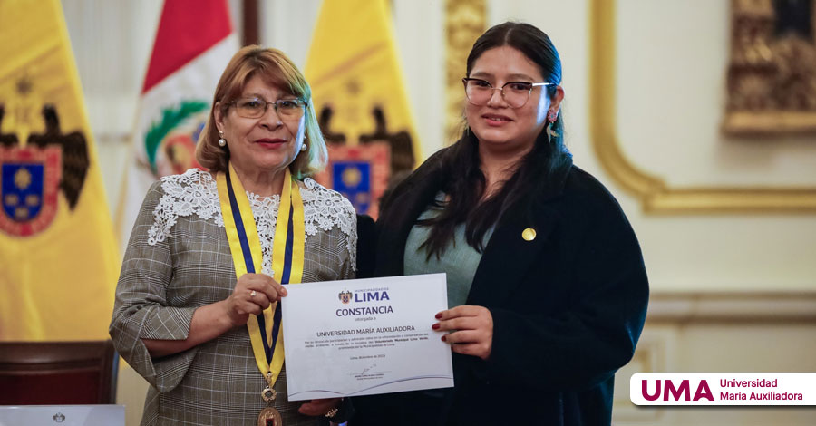 Universidad María Auxiliadora es Reconocida por la Municipalidad Metropolitana de Lima por su Destacada Labor de Voluntariado