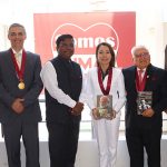 Visita histórica de su Excelencia, el Sr. Vishvas Sapkal, Embajador de la India para Perú y Bolivia, a la Universidad María Auxiliadora