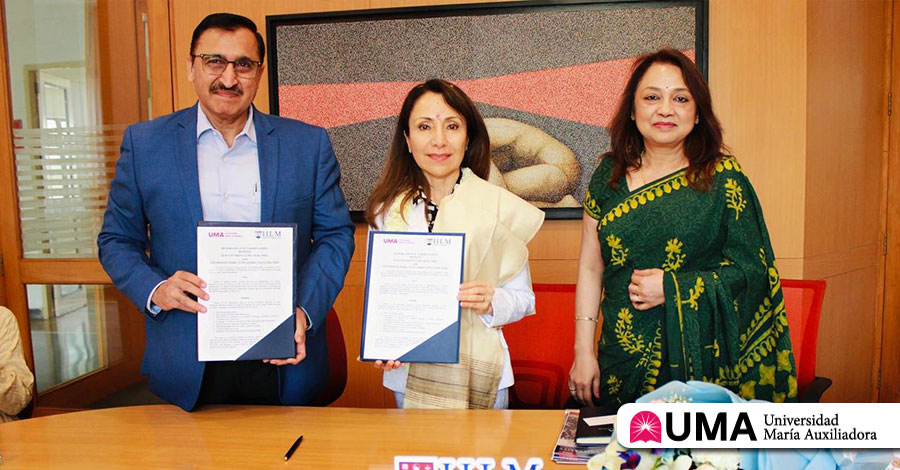 La Universidad María Auxiliadora e IILM University de India firman importante convenio de colaboración