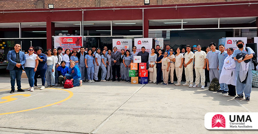 La Universidad María Auxiliadora realizó con éxito la Feria de Salud “Vive Bien: Salud para Todos” en el marco del curso Atención Primaria y Comunidad.