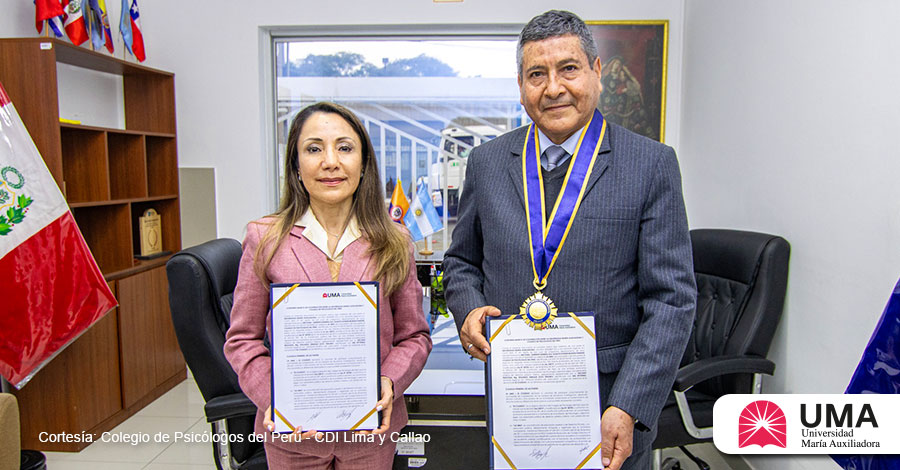 Universidad María Auxiliadora fortalece la formación profesional en Psicología con importante convenio interinstitucional