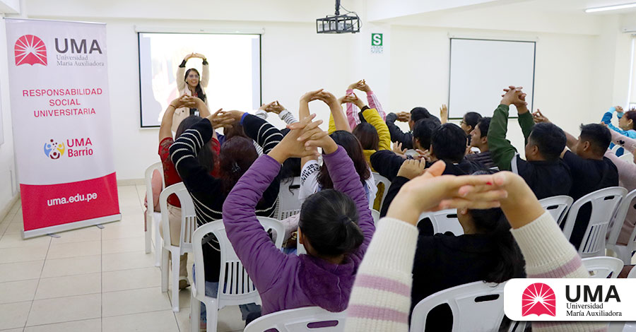 Universidad María Auxiliadora promueve la inclusión con taller de Lengua de Señas Peruana para estudiantes