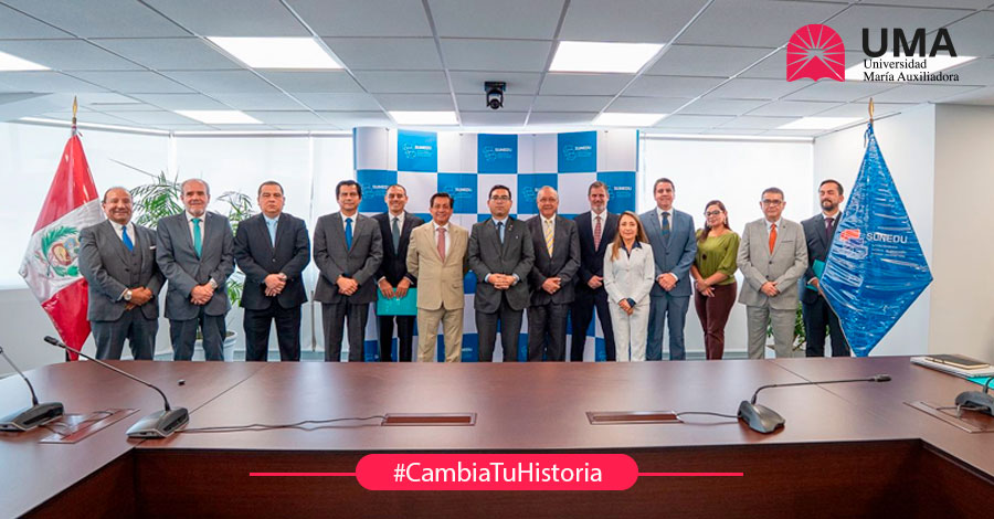 UMA y FIPES participan en importante reunión con SUNEDU