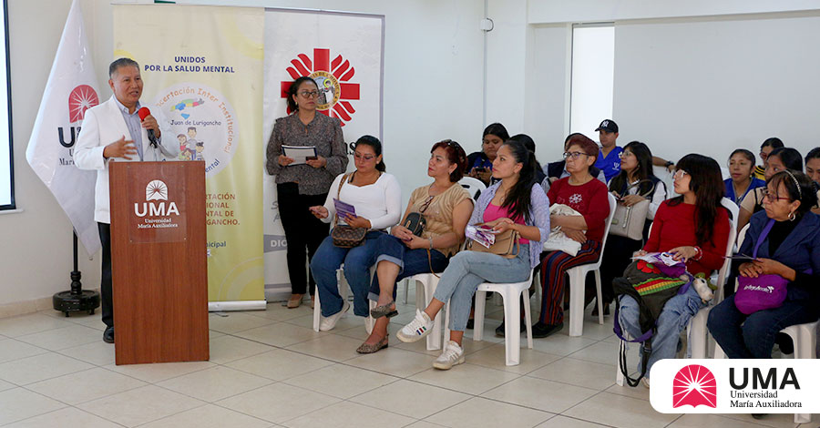 UMA y Mesa de Concertación por la Salud Mental de SJL realizan conversatorio por el Día de la No Violencia contra la Mujer