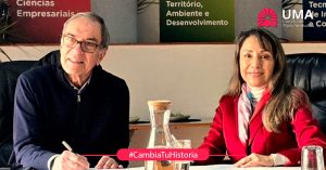 Universidad María Auxiliadora firma convenio con Instituto Universitário Atlântica (Portugal)