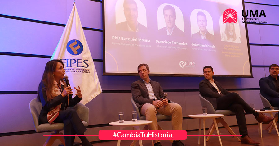 Doctora Gladys Morán participó en foro “Desafíos y Tendencias de la Educación Superior Universitaria en el Perú”, organizado por FIPES