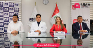Universidad María Auxiliadora firma convenio estratégico con el Instituto Nacional de Oftalmología