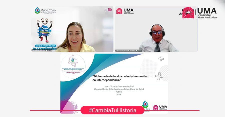 UMA y Fundación María Cano de Colombia impulsan la salud pública regional en seminario internacional