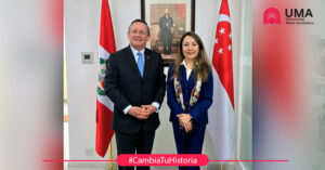 Universidad María Auxiliadora inicia su visita académica a Singapur con un encuentro en la Embajada del Perú